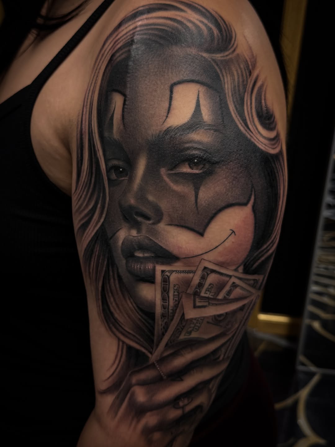 Tattoo by @gee_chino — realism, black_and_grey