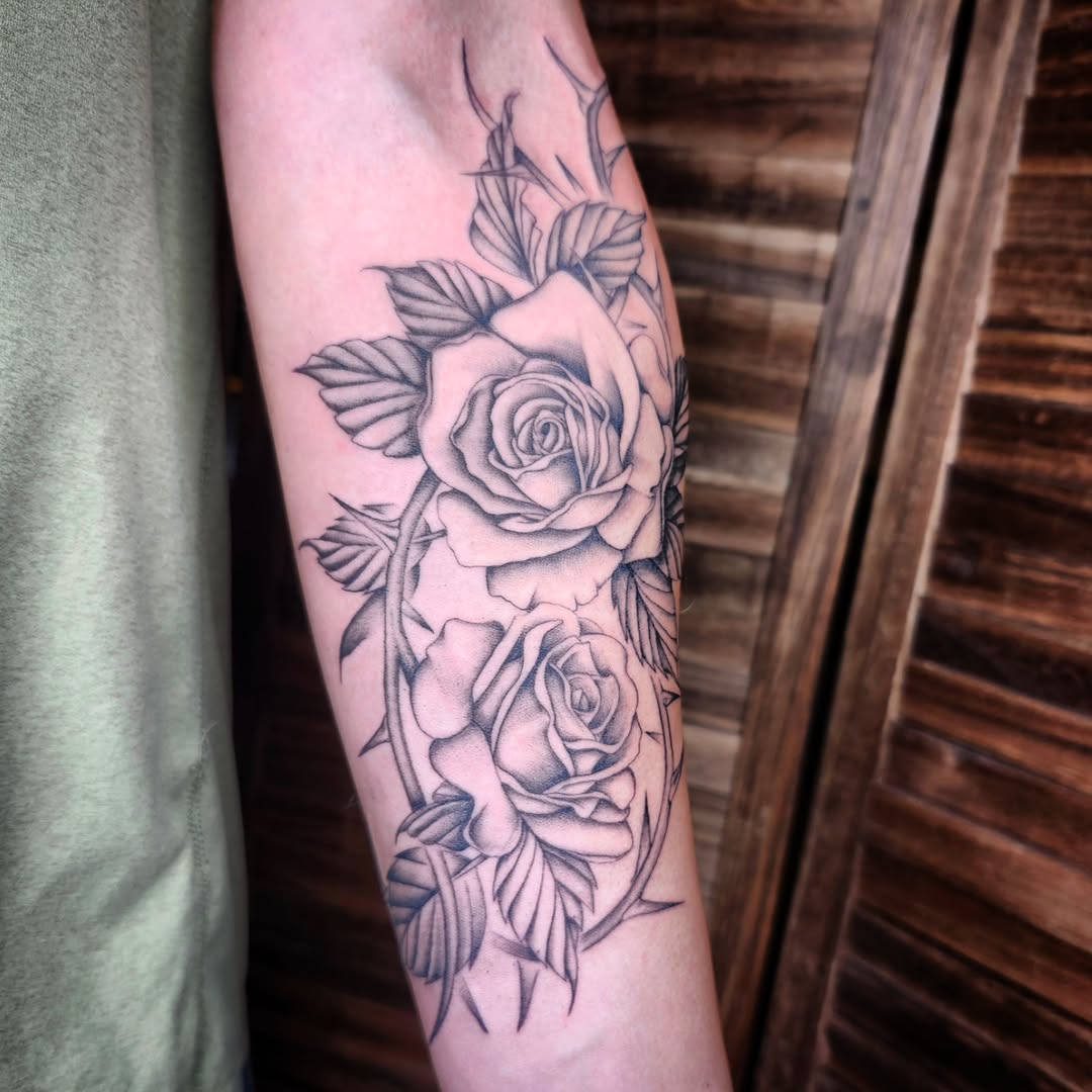 Tattoo by @kz.tattoos — black_and_grey, realism