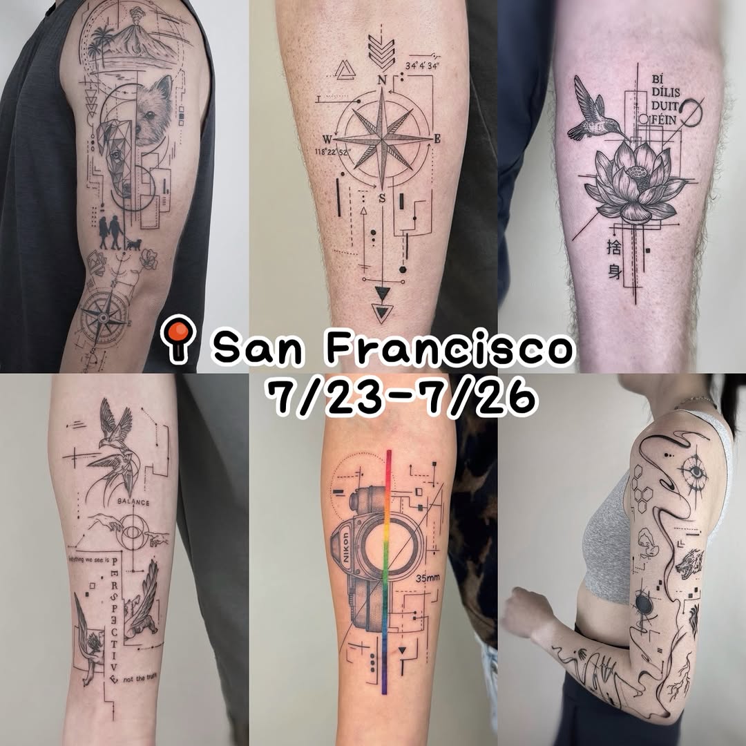 Tattoo by @jadyntattooer — geometric, fine_line