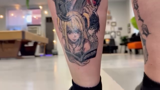 Tattoo by @akira.inkz — anime, realism