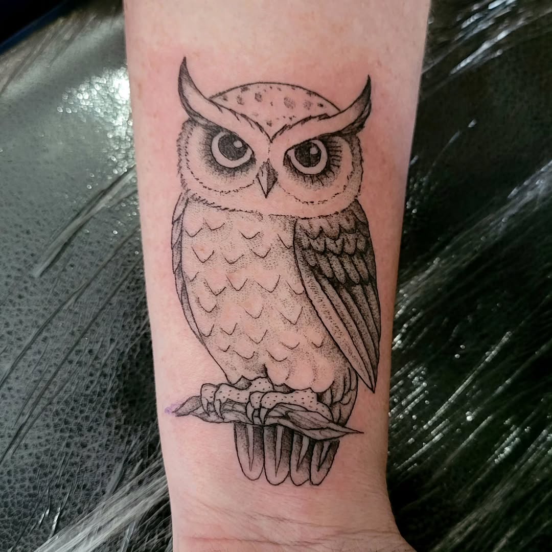Tattoo by @el_tejon โ dotwork, black_and_grey
