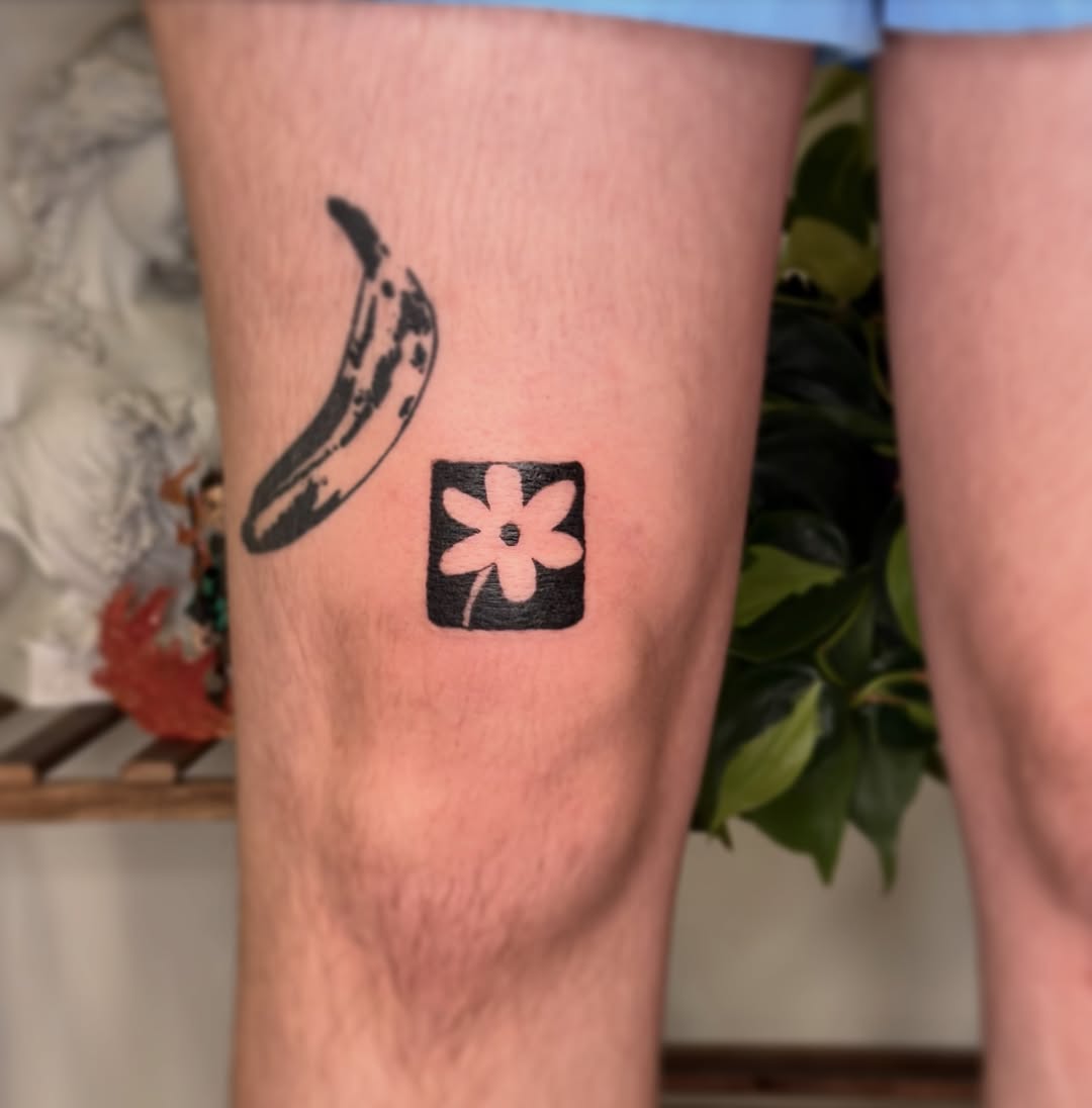 Tattoo by @xinnf_tattoo — blackwork, illustrative