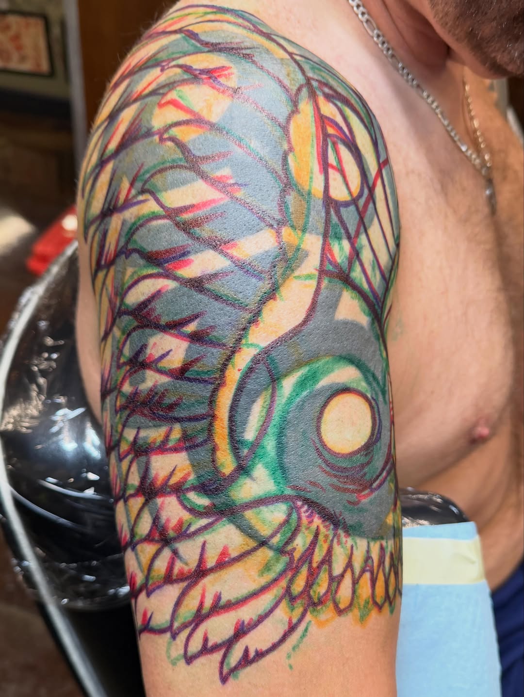 Tattoo by @joshuabowers — geometric