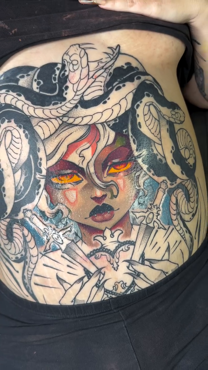 Tattoo by @batxbone — neo_traditional