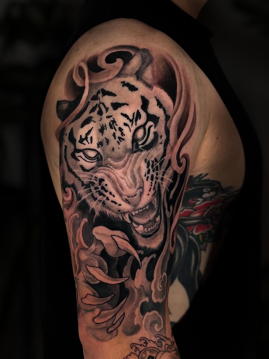 Tattoo by @kai_inkk — black_and_grey, realism