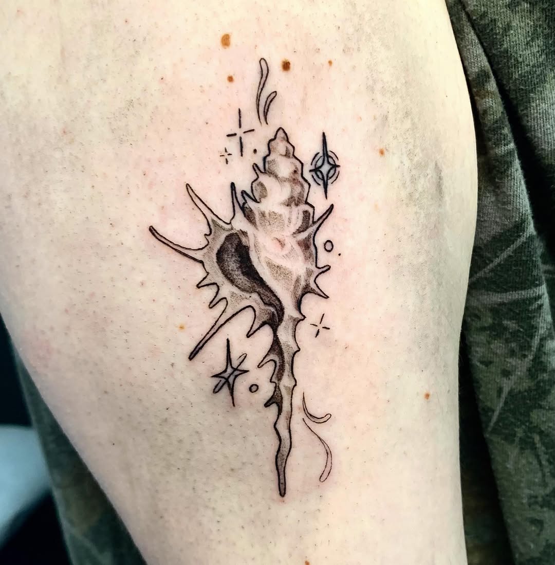Tattoo by @kerostene — fine_line, black_and_grey