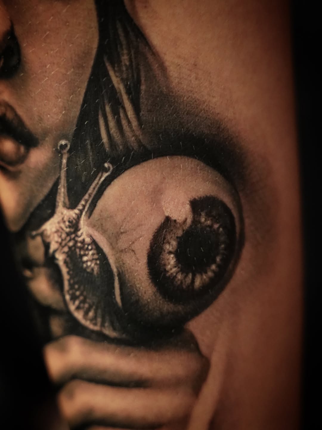 Tattoo by @jawbreakerjeremy — realism, black_and_grey