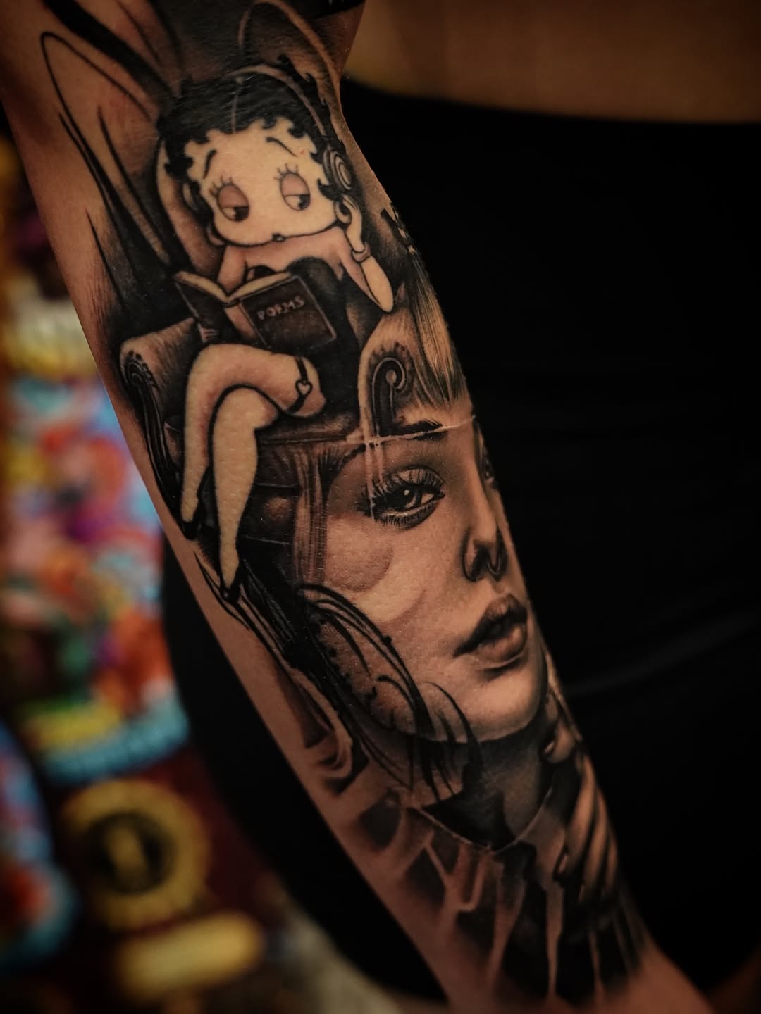 Tattoo by @jawbreakerjeremy — realism, black_and_grey