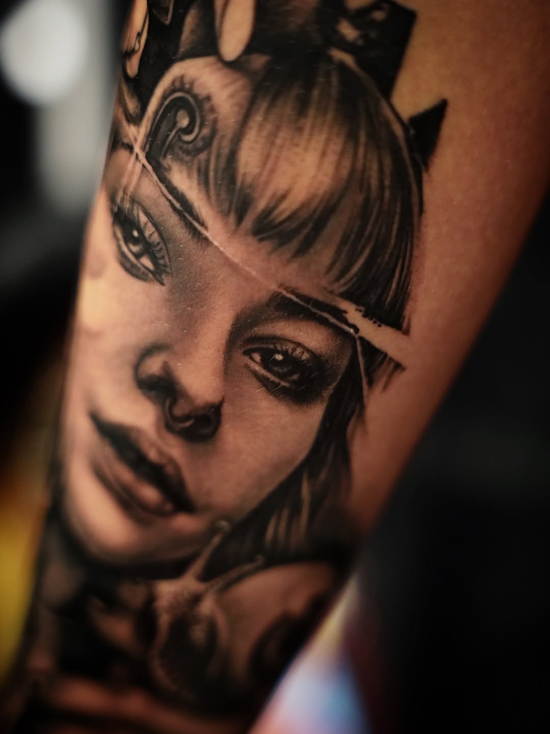 Tattoo by @jawbreakerjeremy — realism, black_and_grey