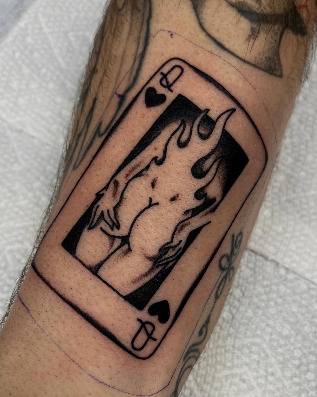 Tattoo by @mac.widow โ black_and_grey, realism