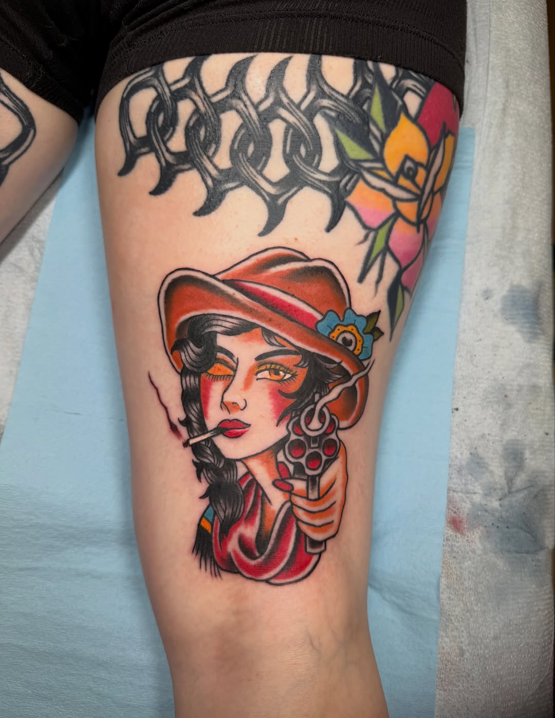 Tattoo by @tberrytattoos โ american_traditional, neo_traditional