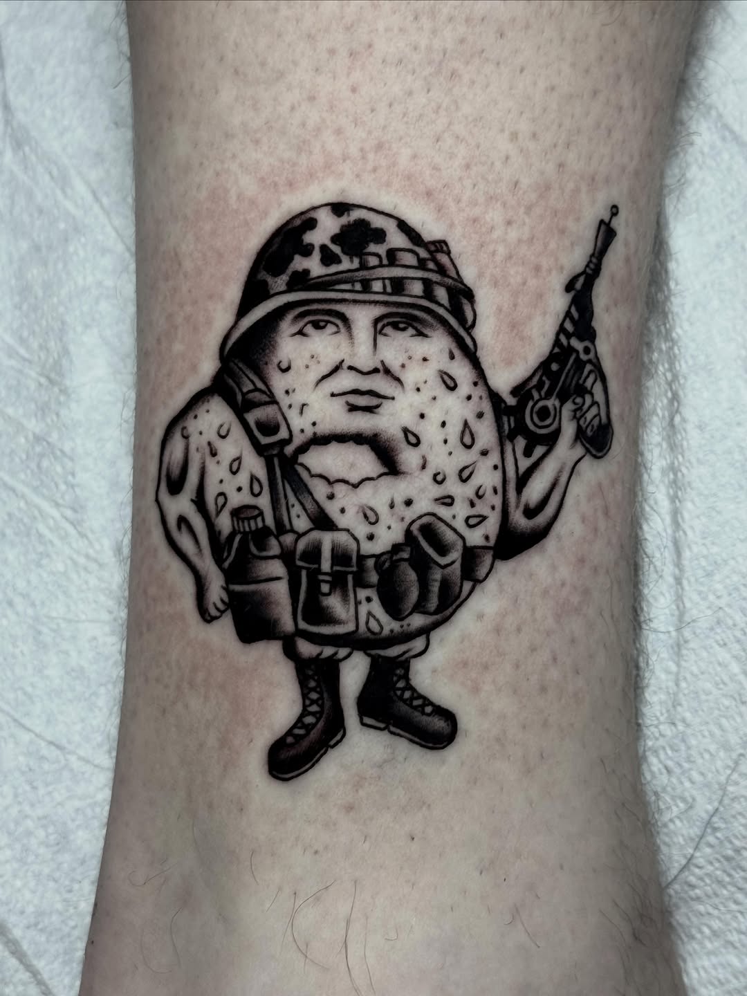 Tattoo by @pavelbrodsky — american_traditional, illustrative