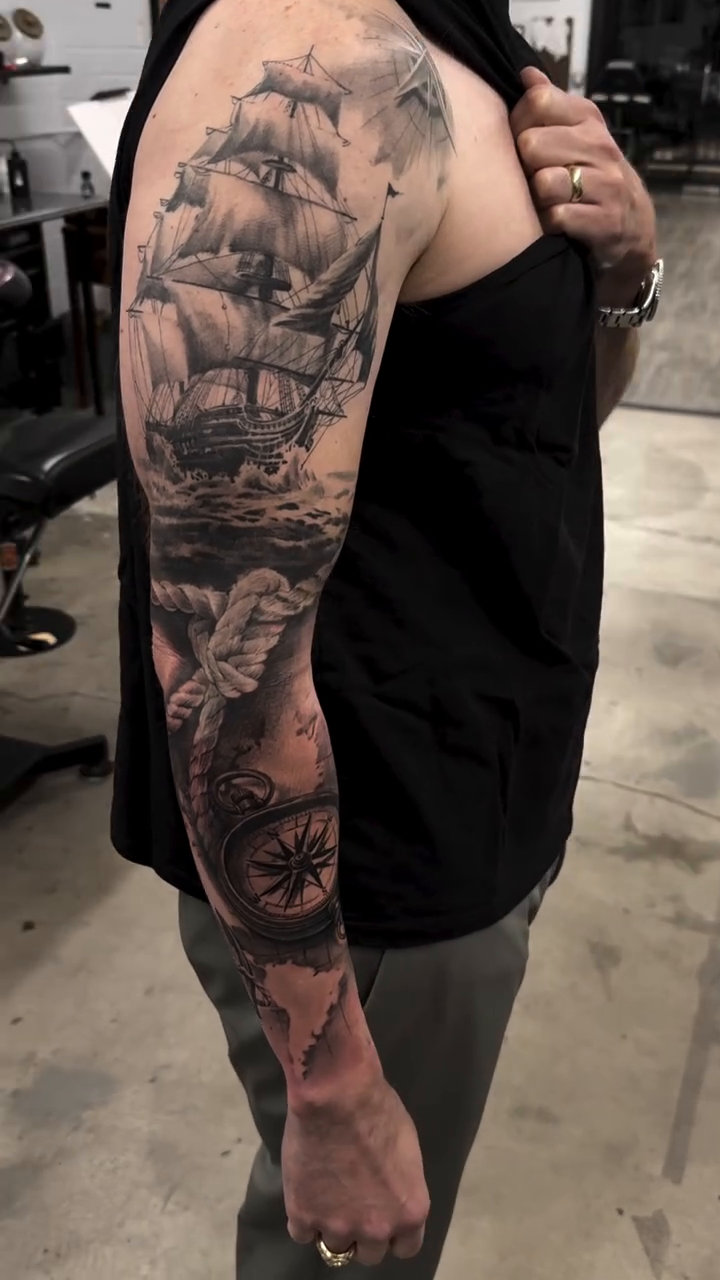 Tattoo by @la_nance_ink — black_and_grey, realism