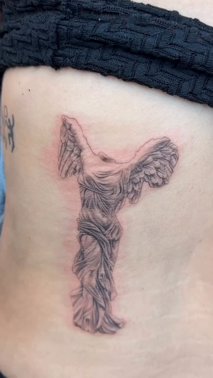 Tattoo by @valerytattoos — black_and_grey