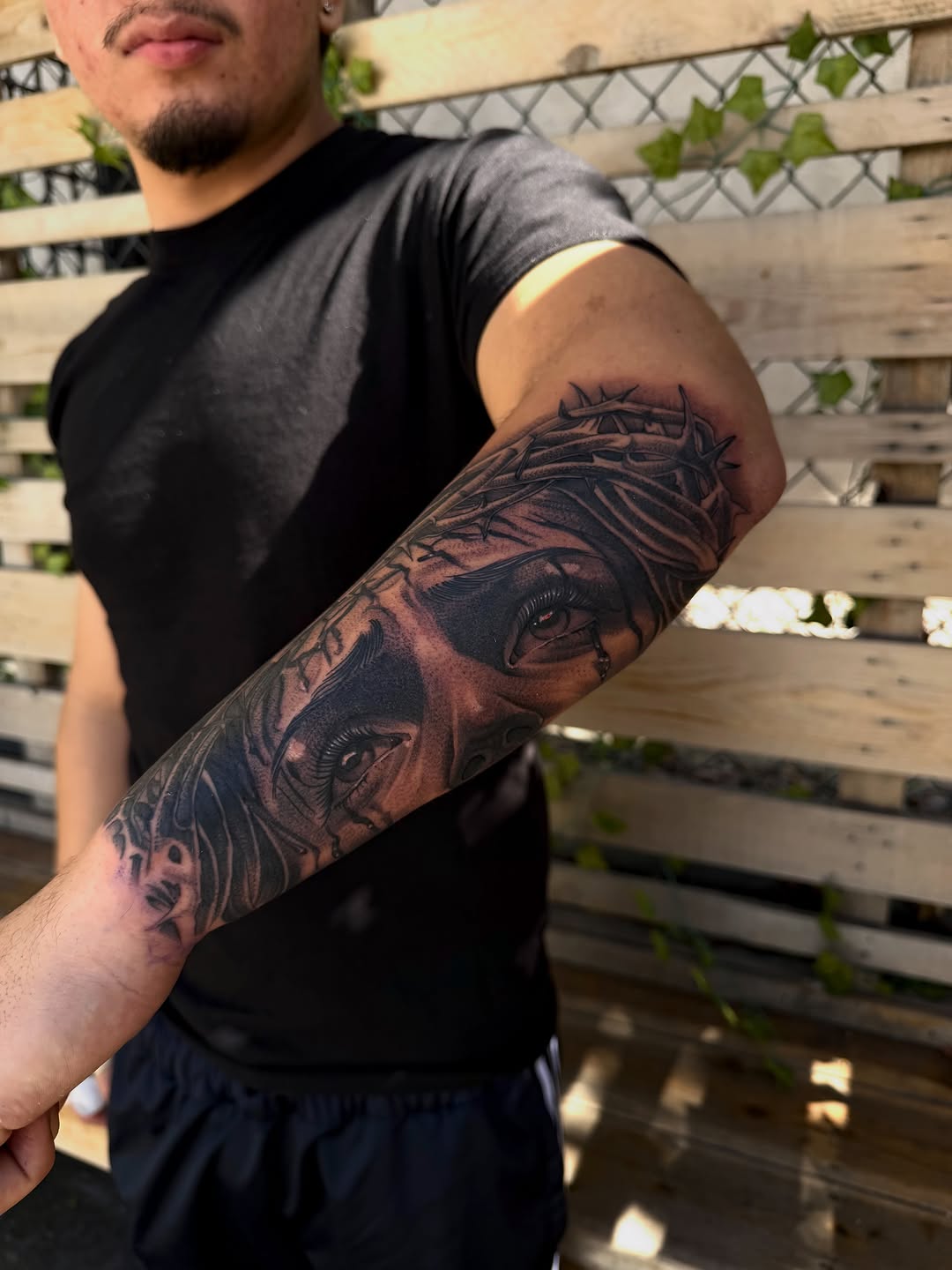 Tattoo by @dmisetattoos โ black_and_grey, realism
