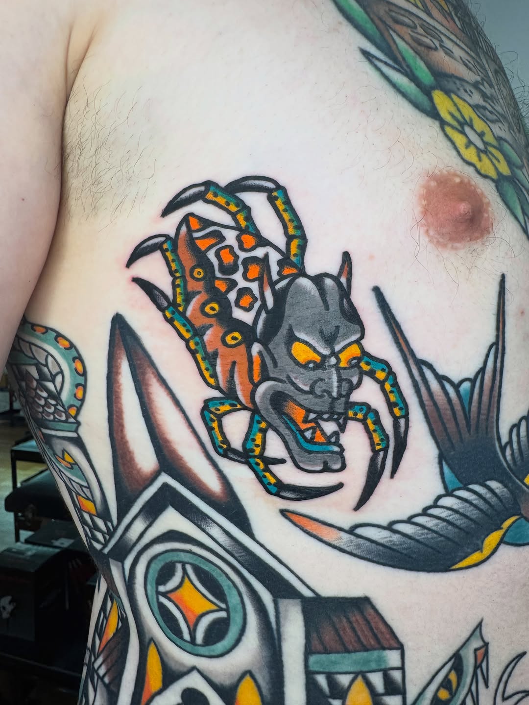 Tattoo by @mamba_tattooer — american_traditional, illustrative