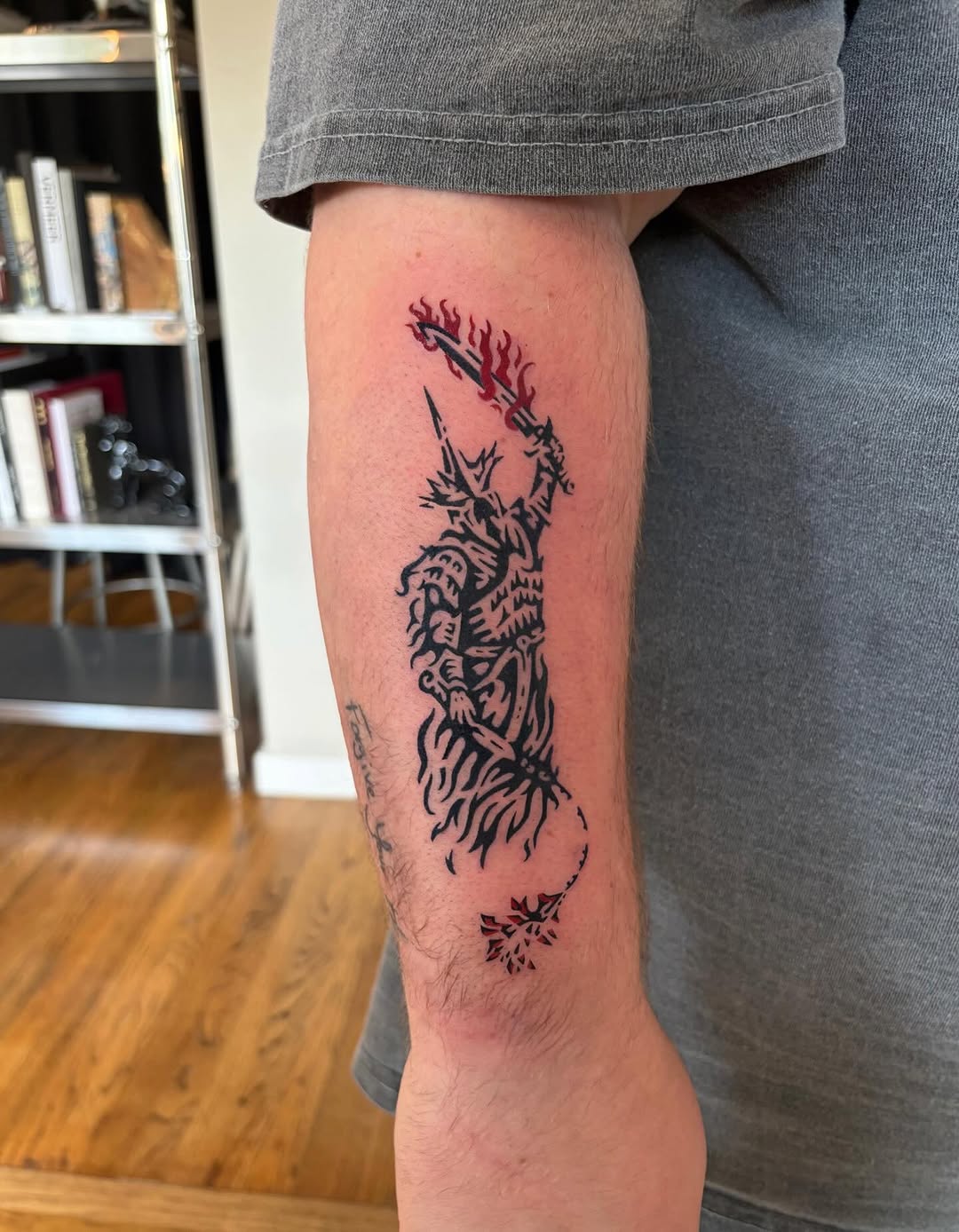 Tattoo by @st_matthew___ — blackwork