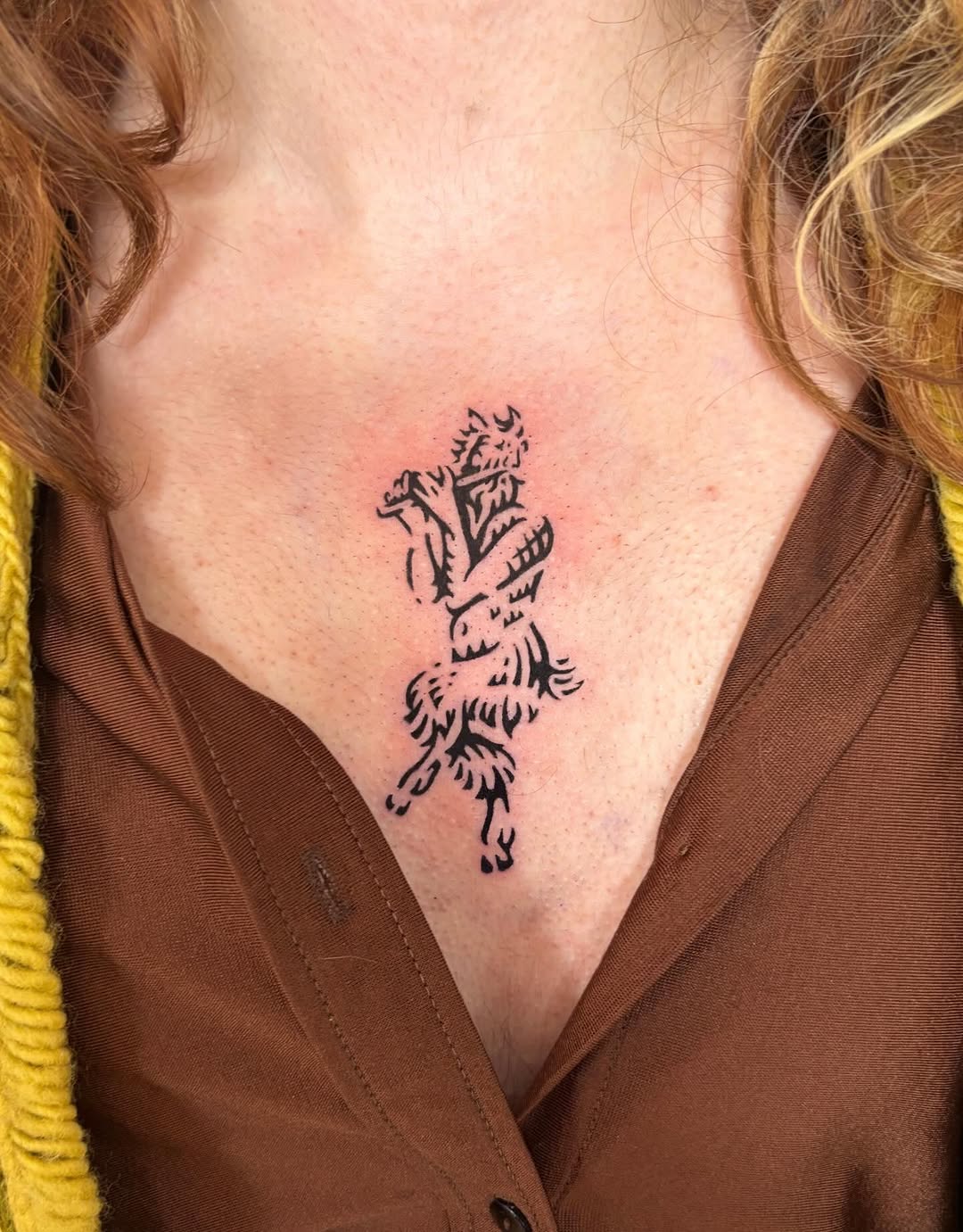 Tattoo by @st_matthew___ — blackwork