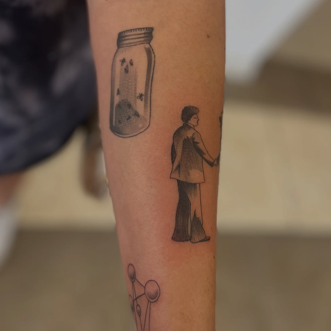 Tattoo by @paigelee.ann — black_and_grey, illustrative