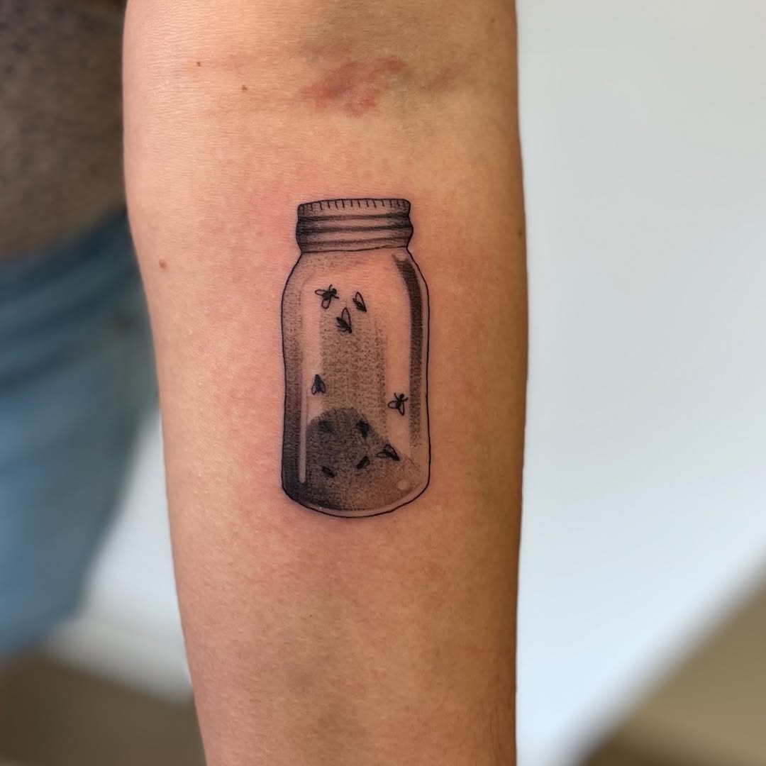 Tattoo by @paigelee.ann — black_and_grey, illustrative