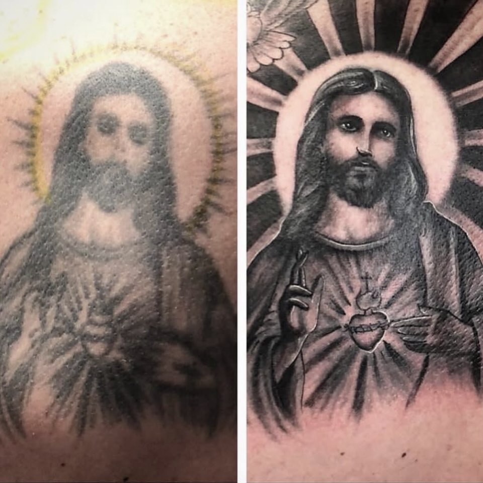 Tattoo by @jaycunliffe — realism, black_and_grey