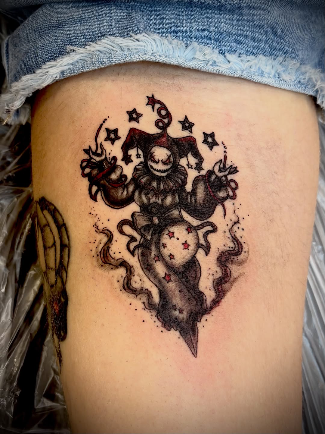 Tattoo by @tattoosbythomgreen — dark_realism