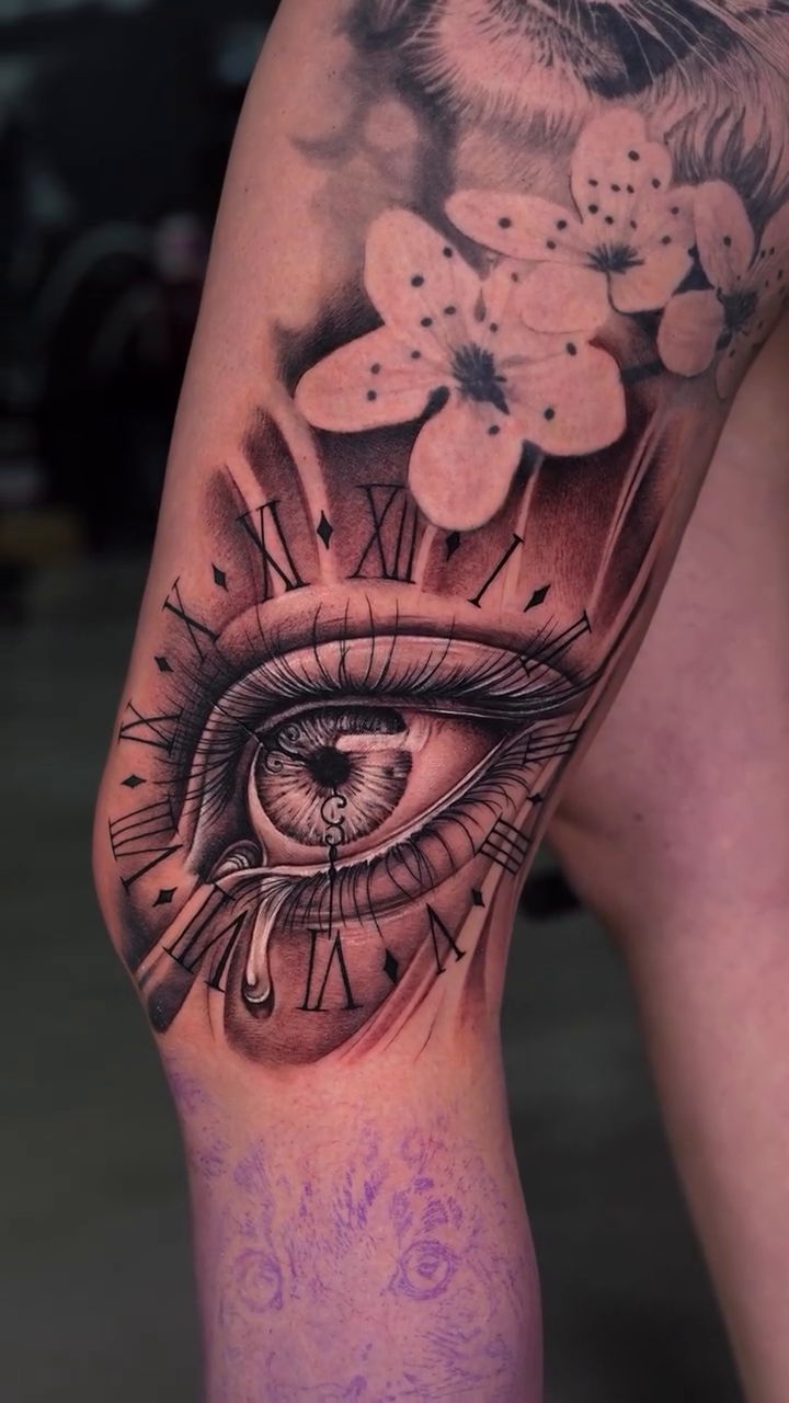 Tattoo by @inkwarden_clt — black_and_grey, realism