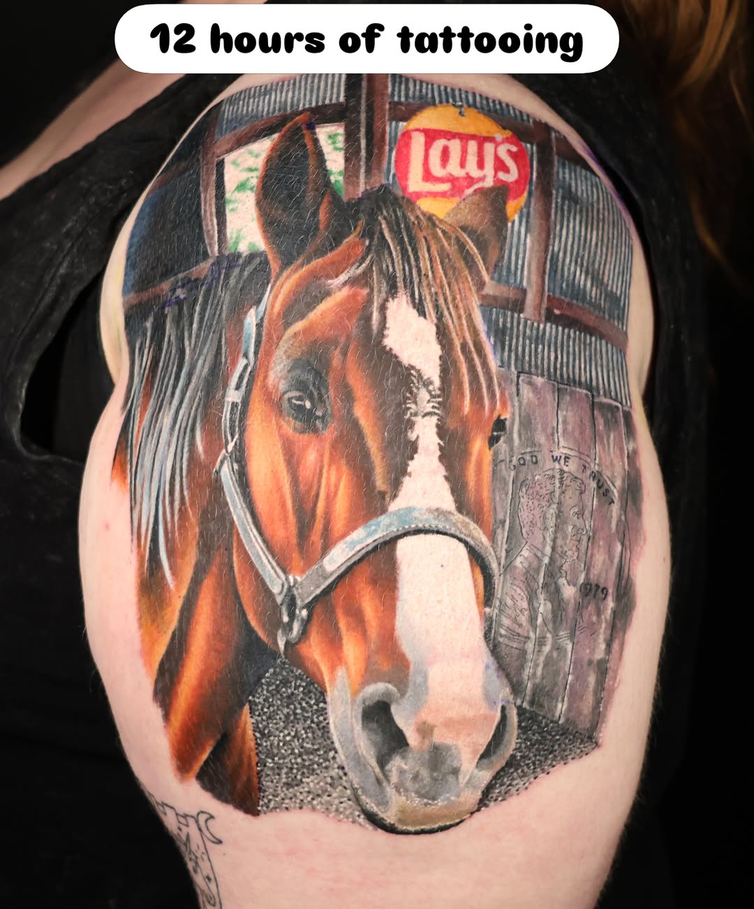 Tattoo by @dragonflytattoostudio — realism, black_and_grey