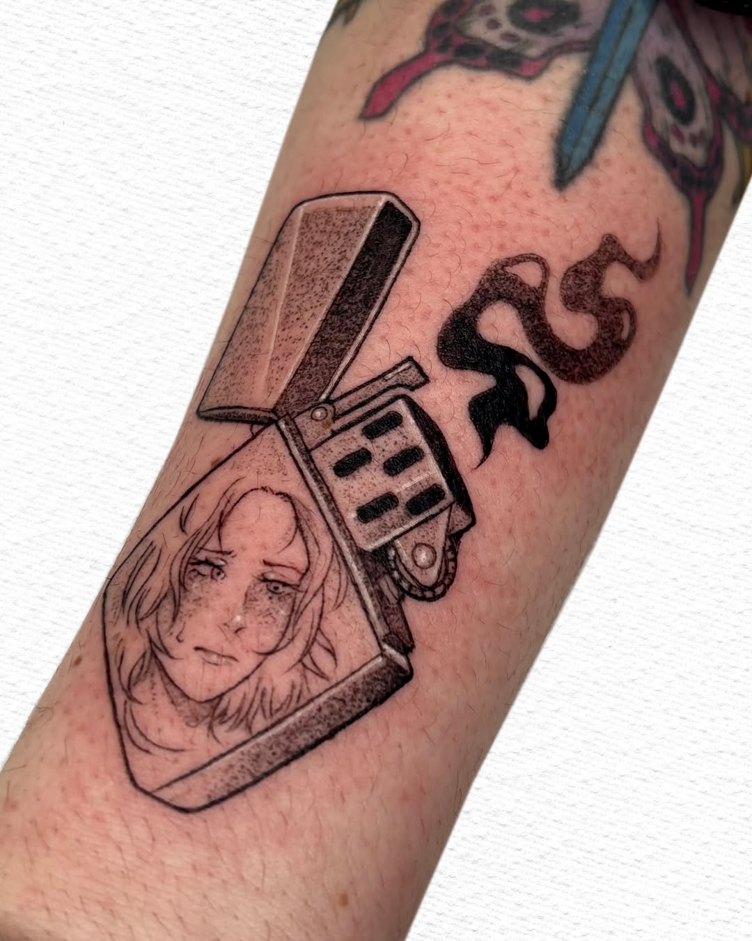 Tattoo by @ryu.inkz โ illustrative, black_and_grey