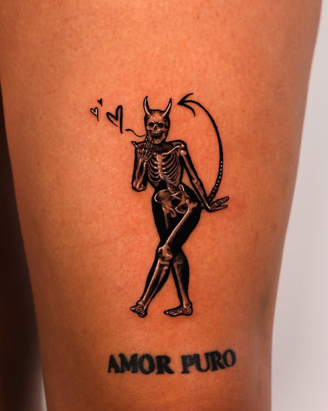 Tattoo by @mete.noir — illustrative, black_and_grey