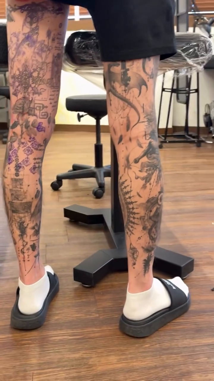 Tattoo by @even_gmt.ink — japanese_irezumi, black_and_grey