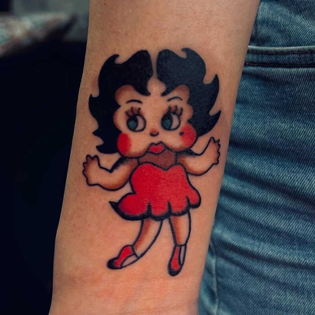 Tattoo by @fokqueenie — american_traditional