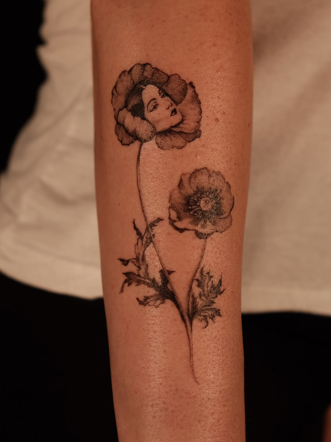 Tattoo by @slowhandstattoo — black_and_grey