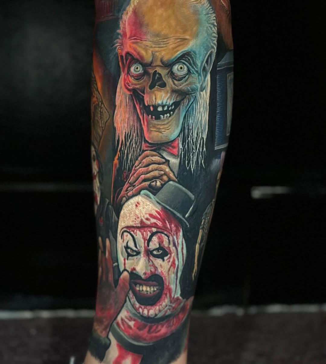 Tattoo by @vendoink — realism, dark_realism