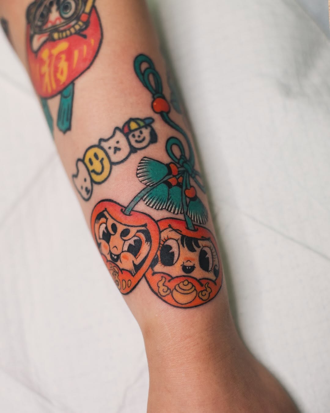 Tattoo by @manjitattoo — illustrative, new_school
