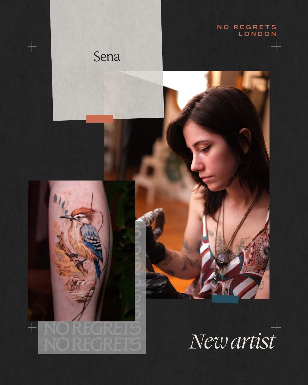Tattoo by @senaasogutlu — realism, watercolor
