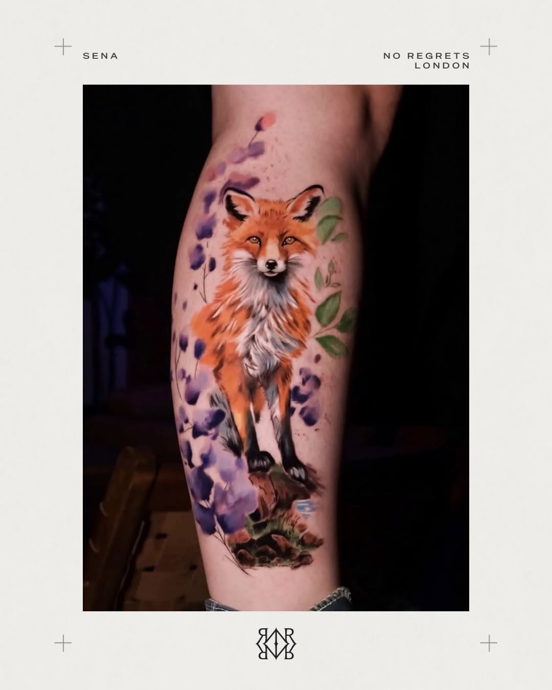 Tattoo by @senaasogutlu — realism, watercolor