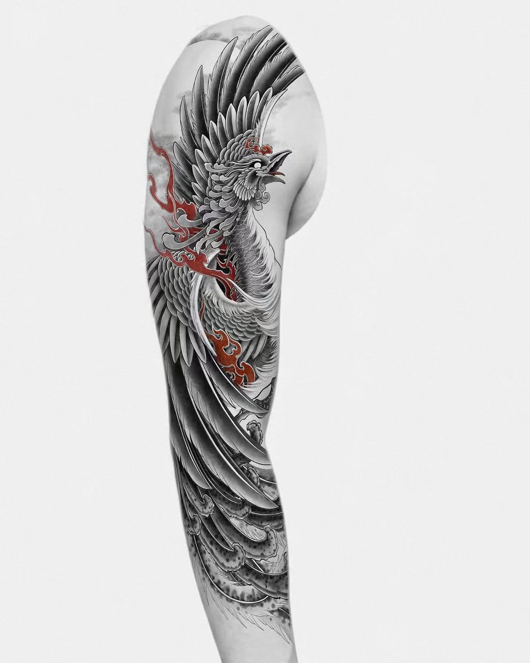 Tattoo by @onsil.ink — japanese_irezumi, black_and_grey