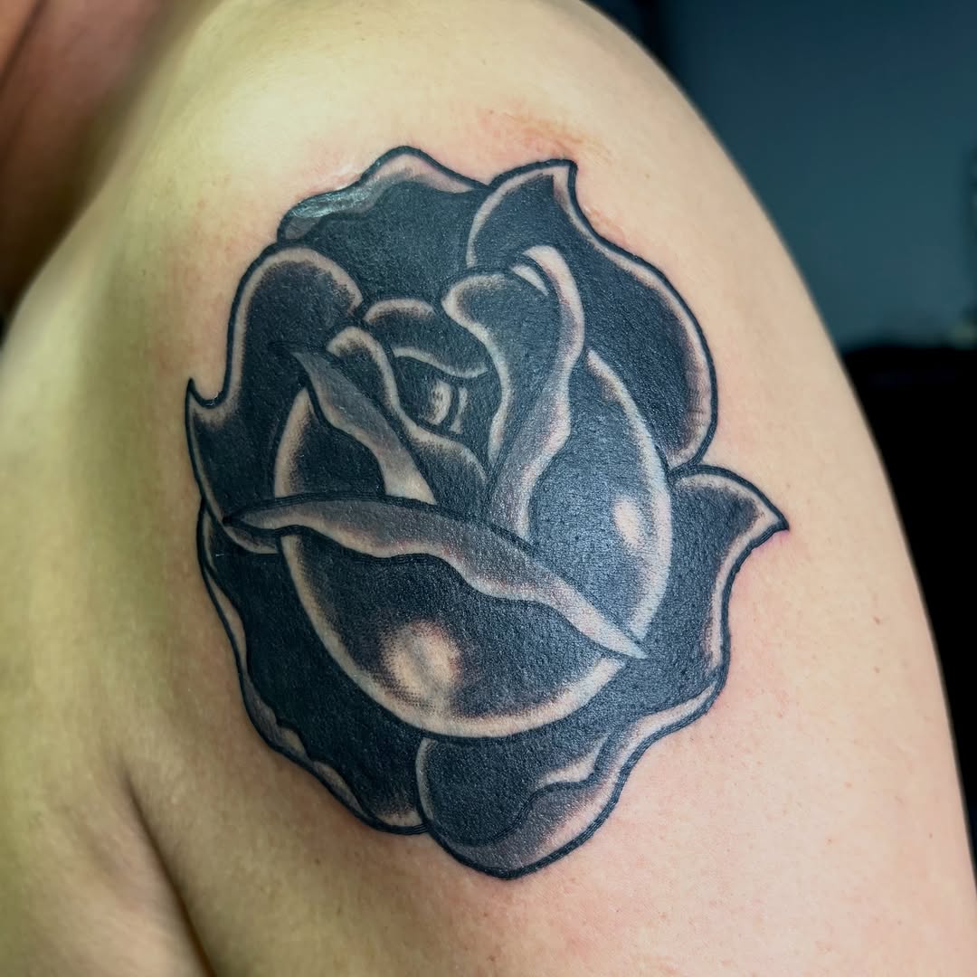 Tattoo by @sloth_bon — black_and_grey, realism