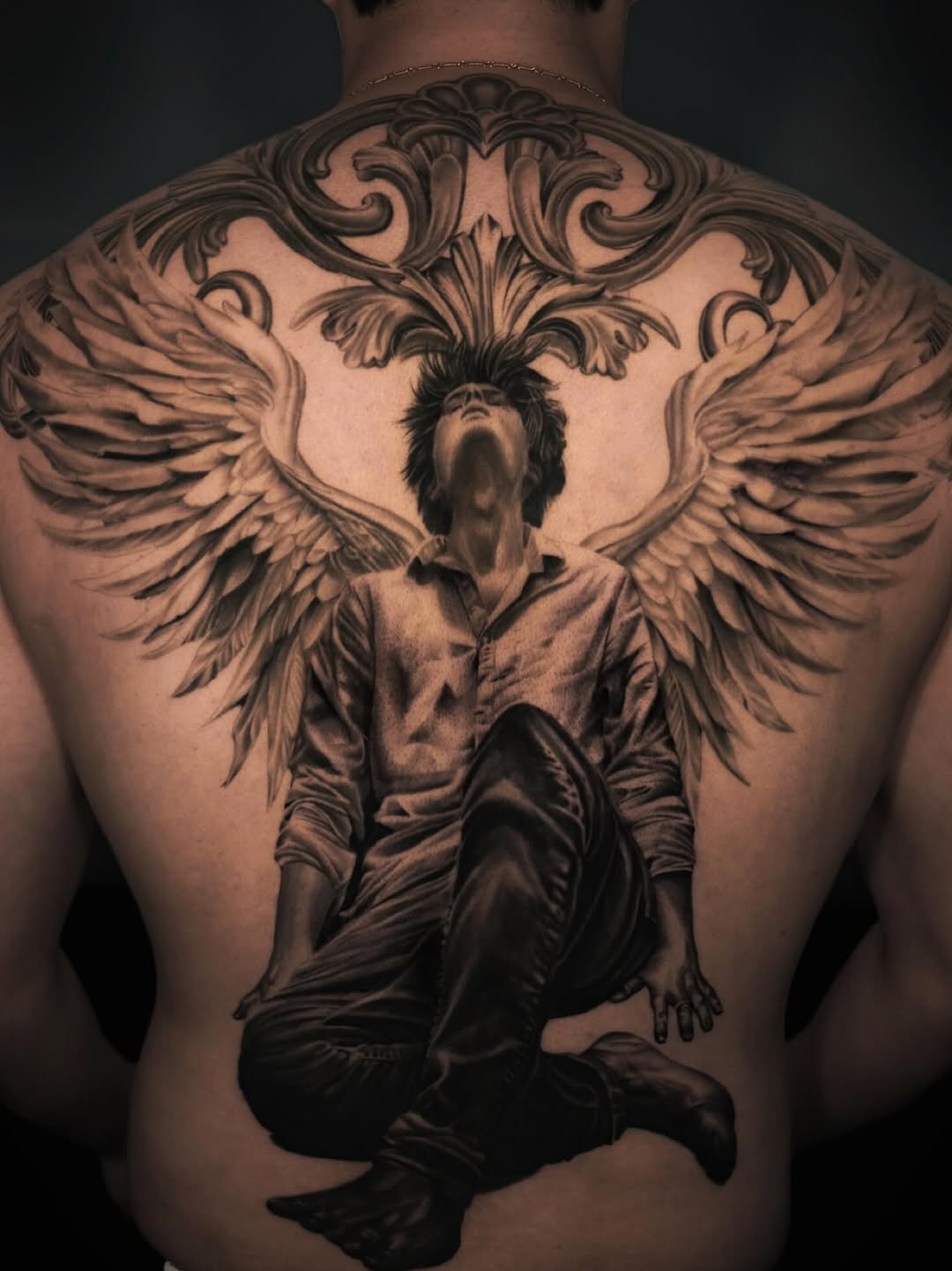 Tattoo by @tattooist_pitasso — realism, black_and_grey