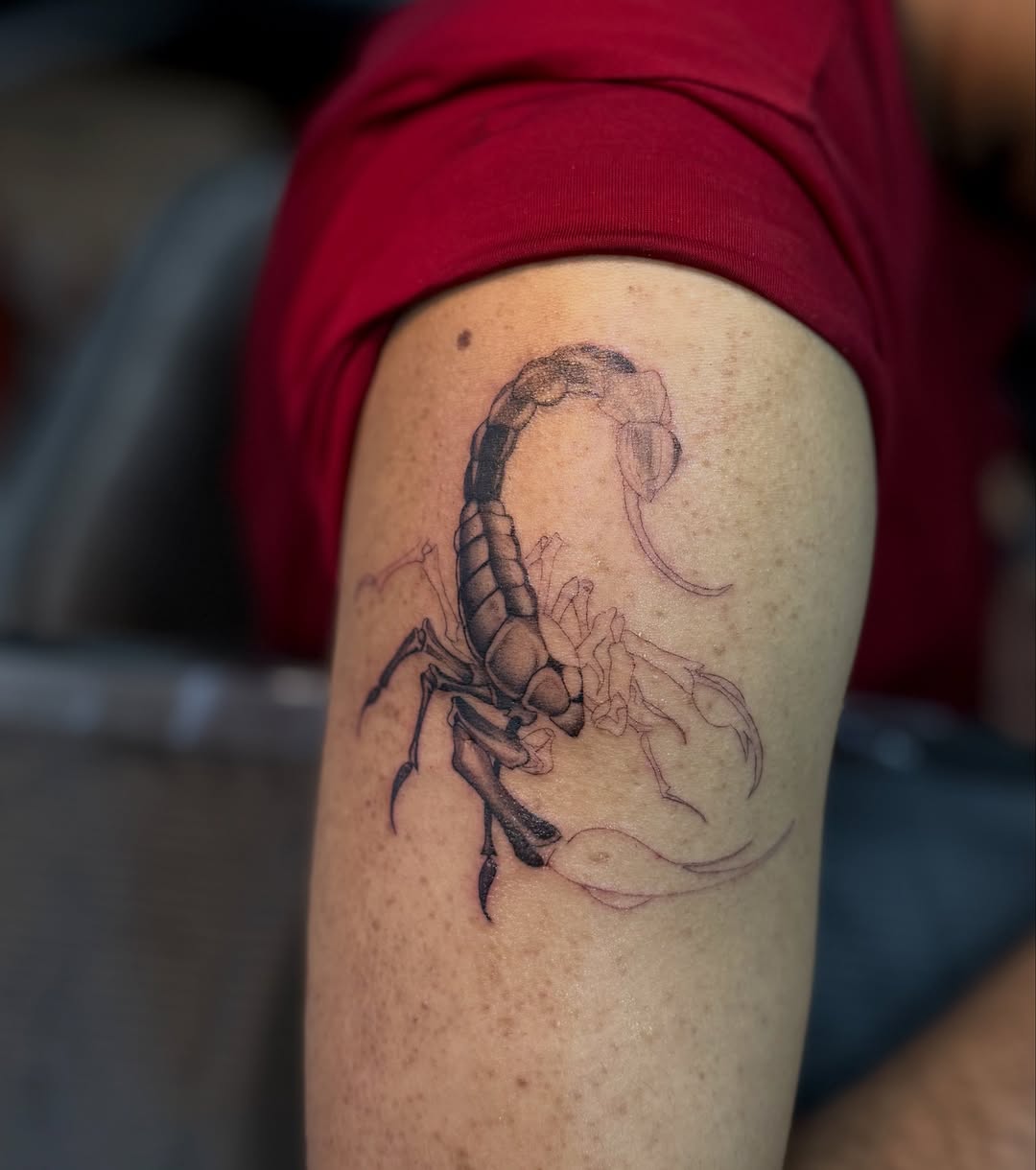 Tattoo by @mugshot.ink — realism, black_and_grey