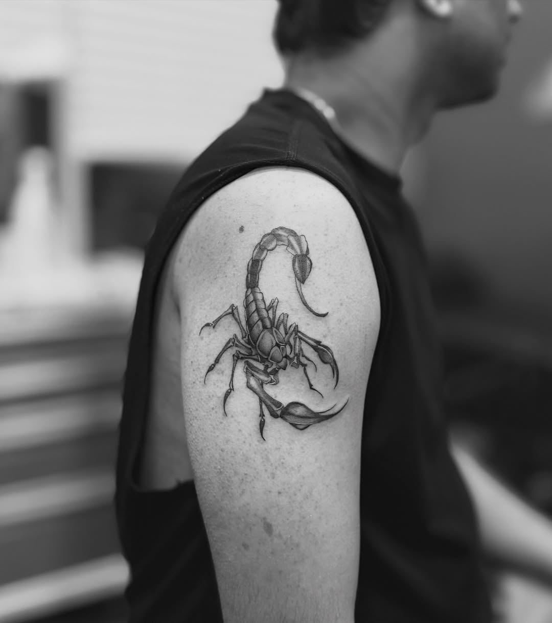 Tattoo by @mugshot.ink — realism, black_and_grey