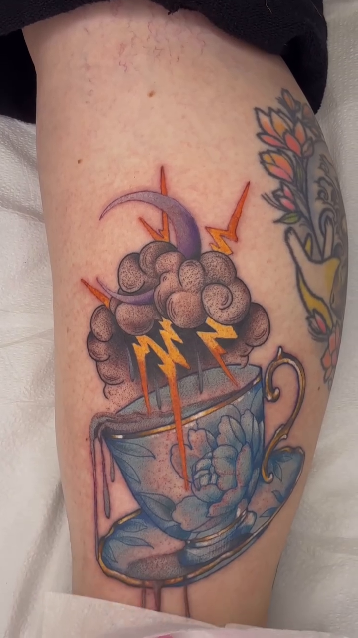 Tattoo by @attackofthe50footwoman — neo_traditional