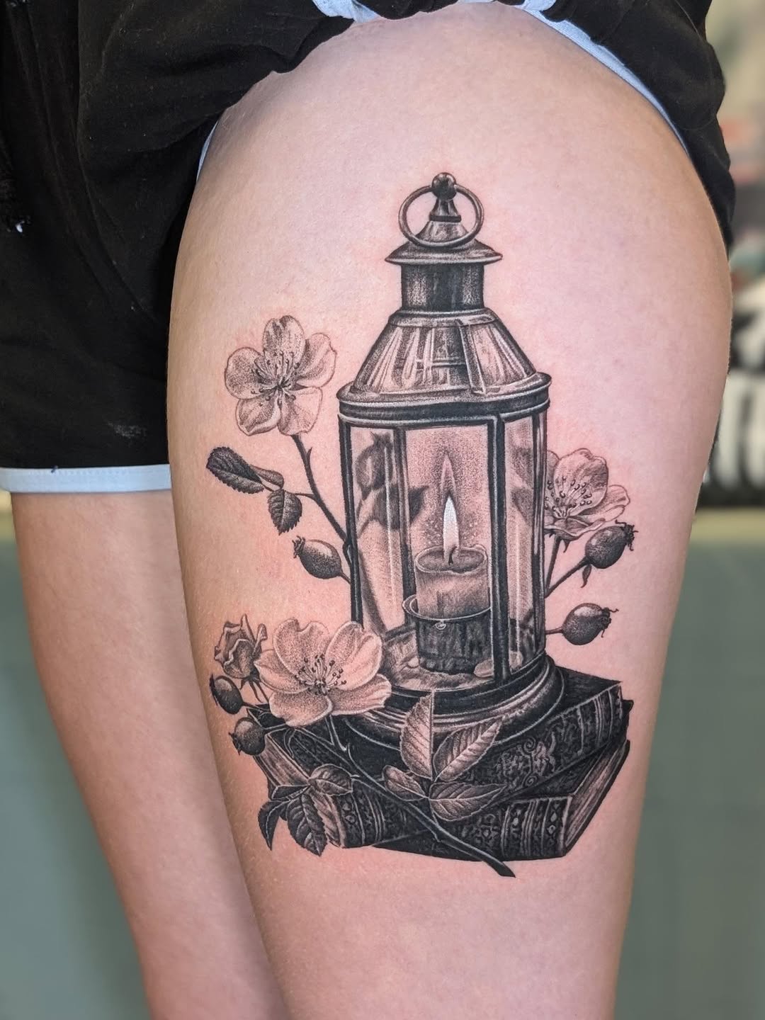 Tattoo by @arave.art โ realism, black_and_grey