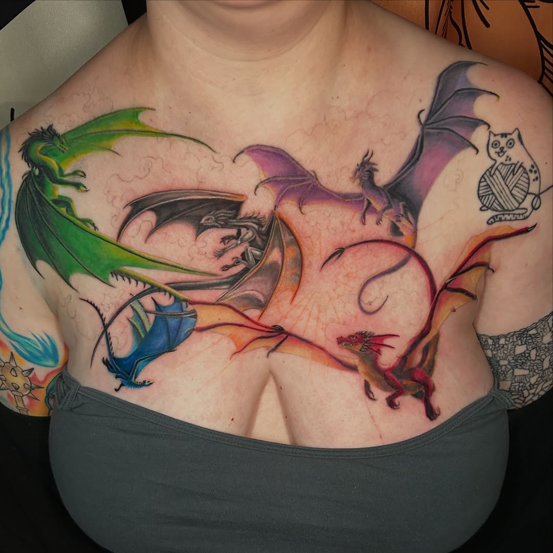 Tattoo by @paisleytattoos — illustrative, realism
