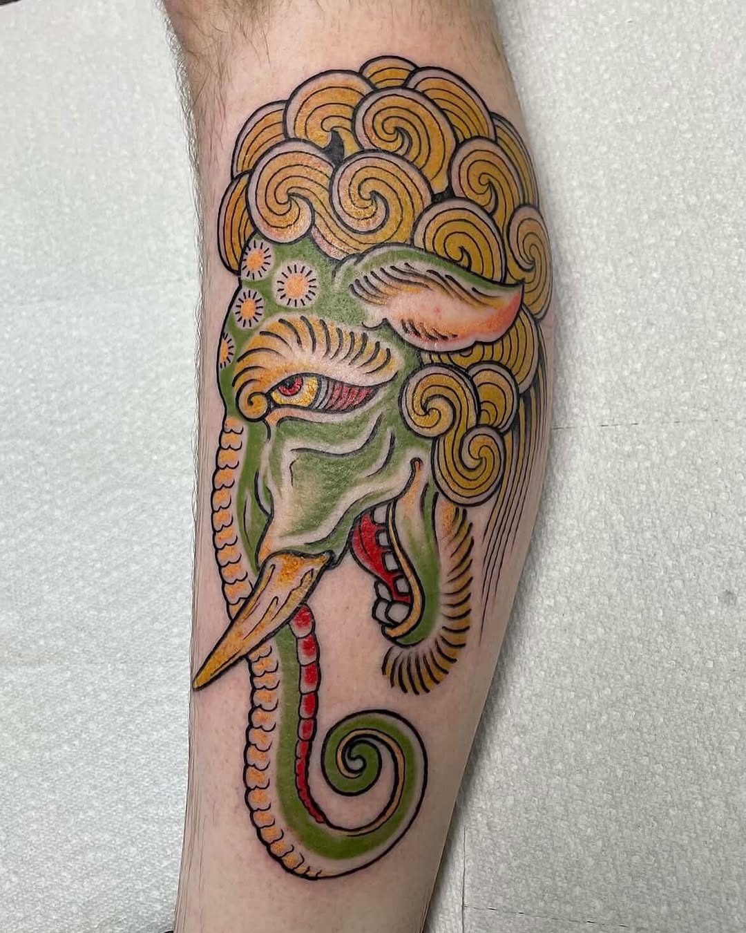 Tattoo by @mharristattoos — japanese_irezumi, neo_traditional