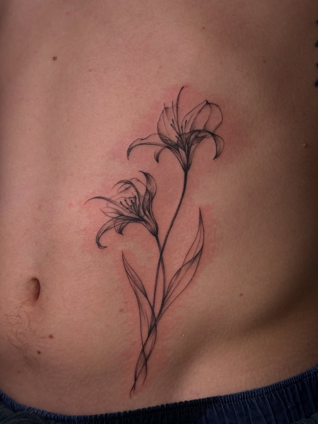 Tattoo by @inkedbyjulia โ fine_line