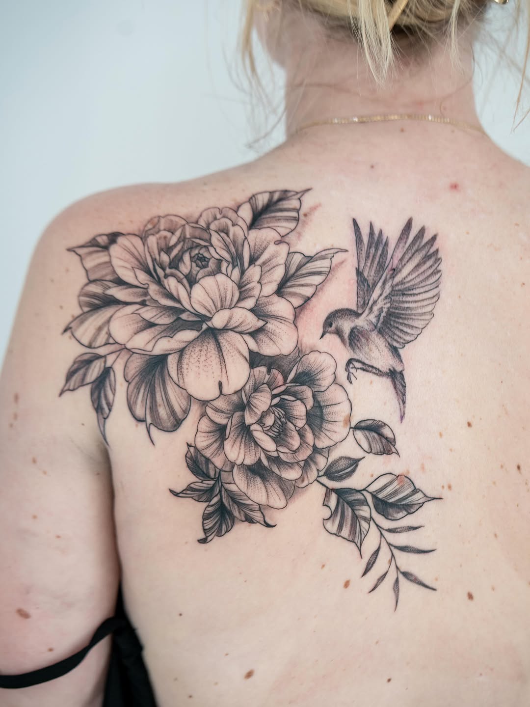 Tattoo by @skylito_creations — black_and_grey, realism