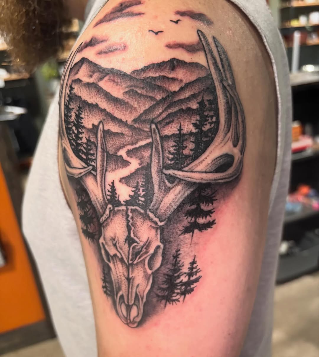 Tattoo by @dylans.tattoo — black_and_grey, realism