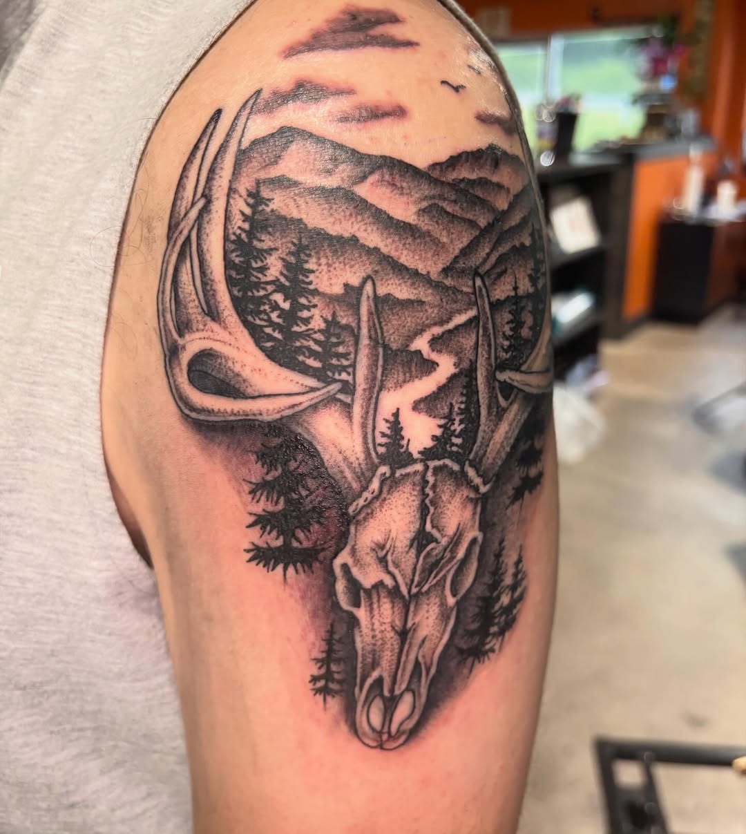 Tattoo by @dylans.tattoo — black_and_grey, realism